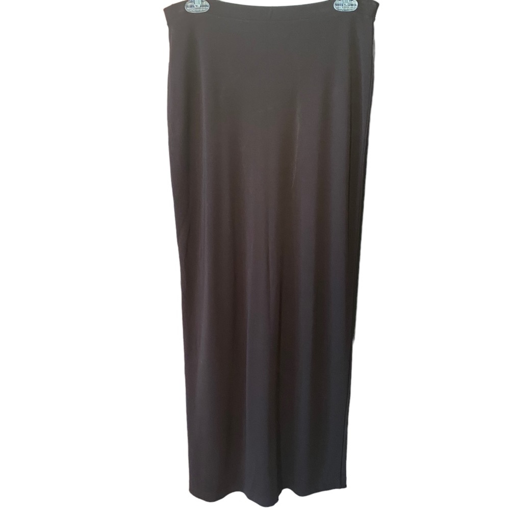 Women’s Long Skirt Size M Casual Corner Chocolate Brown